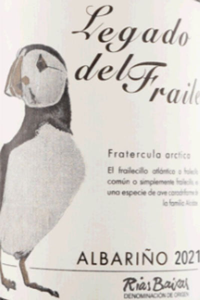 Legado del Fraile Albarino Rias Baixas 2023