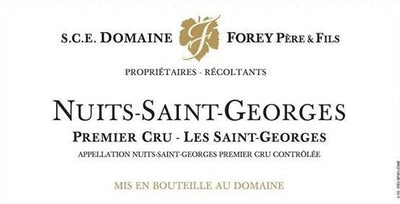 Domaine Forey Nuits-Saint-Georges 1er Cru 'Saint-Georges' 2022