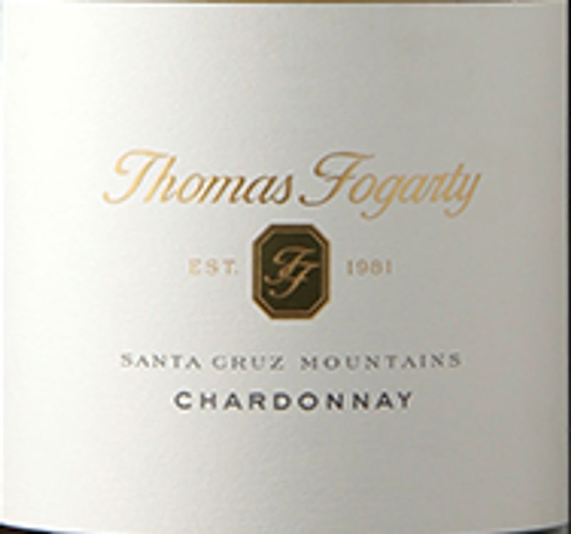 Thomas Fogarty Chardonnay Santa Cruz Mountains 2019