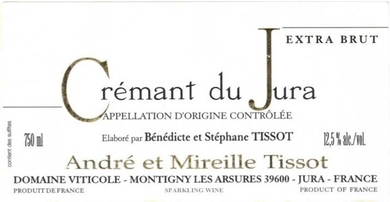 Domaine Andre & Mireille Tissot Cremant du Jura Rose Extra Brut NV