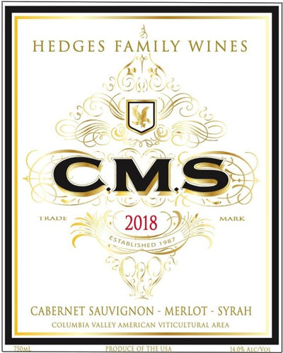 Hedges Proprietary Red 'CMS' Columbia Valley 2021