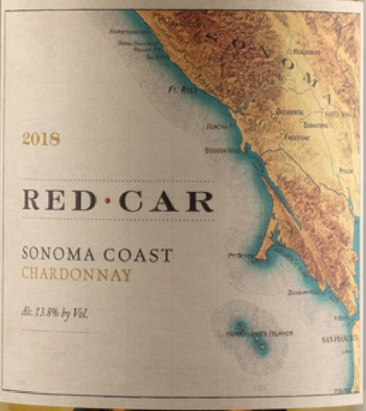 Red Car Chardonnay Sonoma Coast 2019