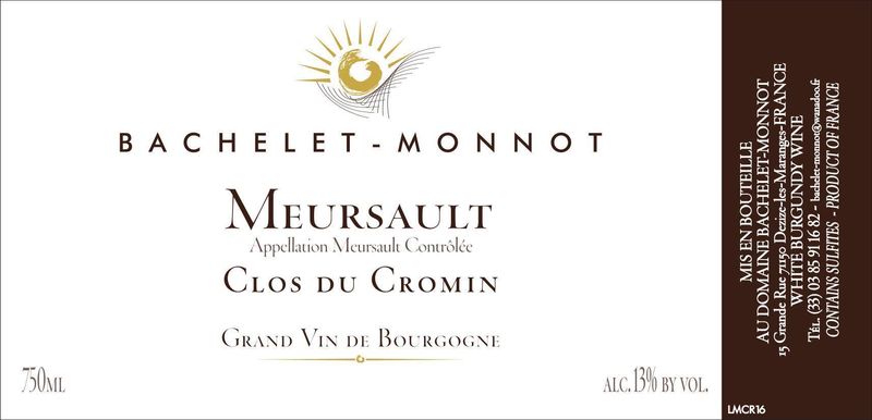 Domaine Bachelet-Monnot Meursault &