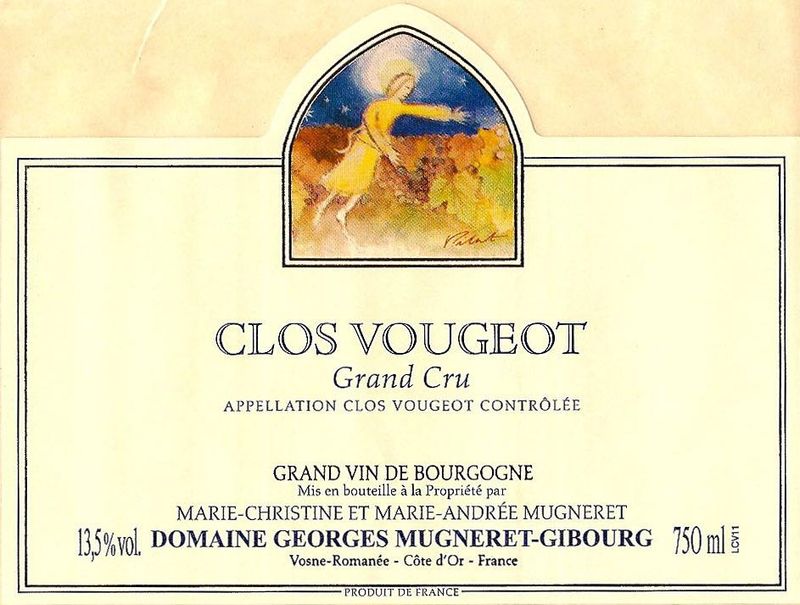 Domaine Mugneret-Gibourg Clos de Vougeot Grand Cru 2022