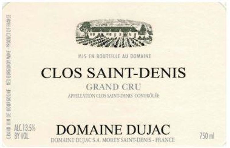 Domaine Dujac Clos Saint-Denis Grand Cru 2022