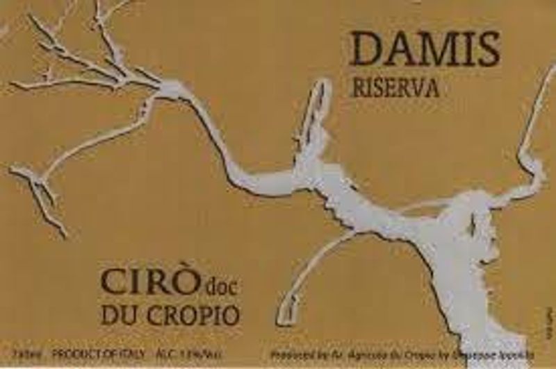 Du Cropio Ciro Rosso Classico Superiore Riserva &
