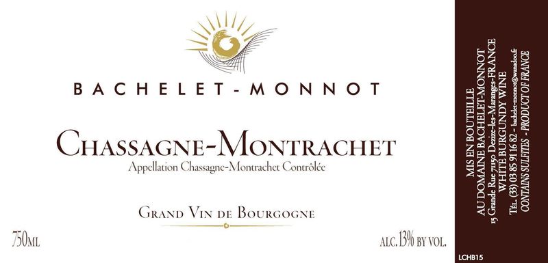 Domaine Bachelet-Monnot Chassagne-Montrachet 2022