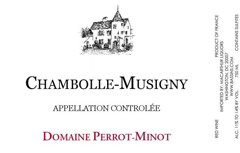 Perrot-Minot Chambolle Musigny 2022