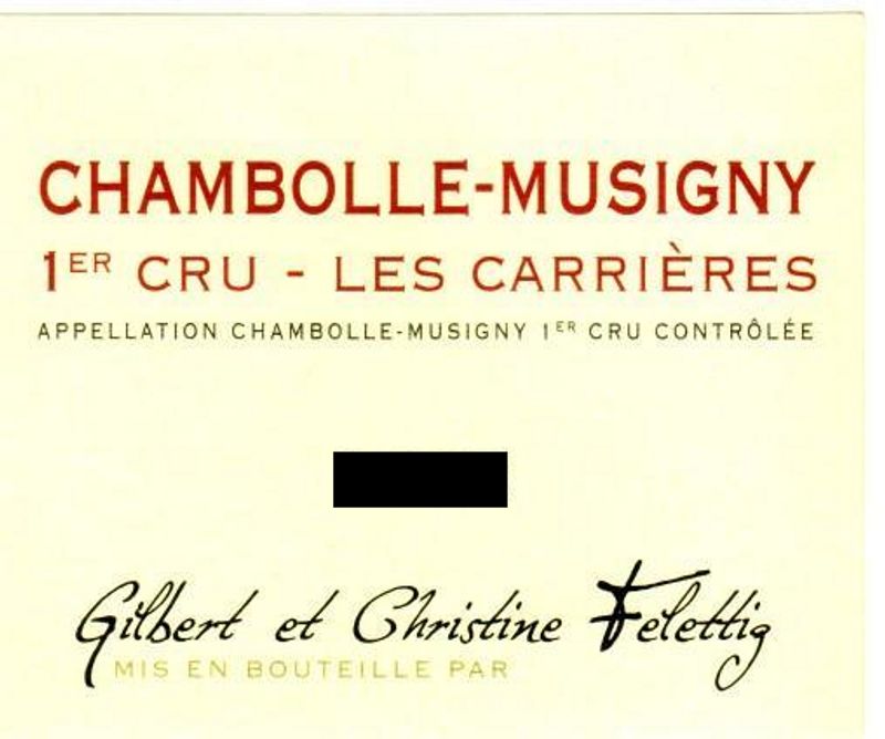 Domaine Felettig Chambolle-Musigny 1er Cru &