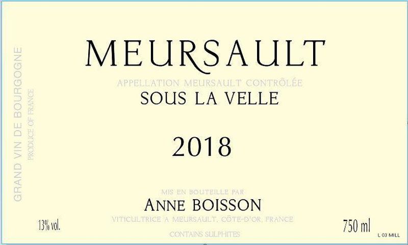 Anne Boisson Meursault &