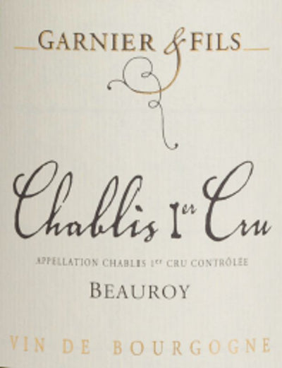 Domaine Garnier & Fils Chablis 2022