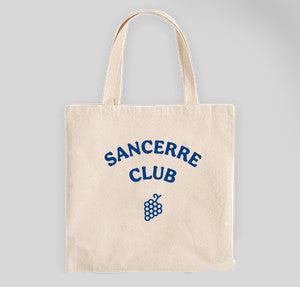 "Sancerre Club" Canvas Tote