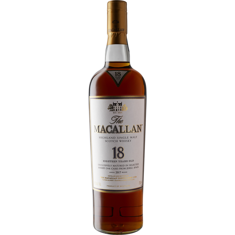 Macallan 18 Year Single Malt Scotch Whisky-Spirit-Verve Wine