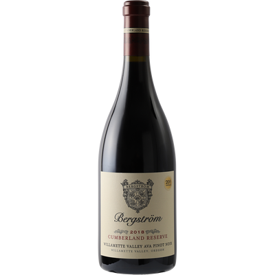 Bergstrom Pinot Noir 'Cumberland Reserve' Willamette Valley 2018-Wine-Verve Wine
